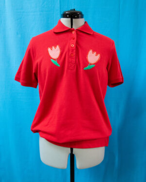 POLO TULIPES VICHY - M