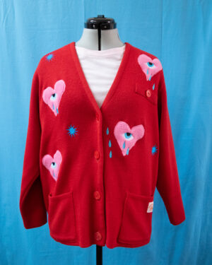 CARDIGAN COEUR BRISÉ - S