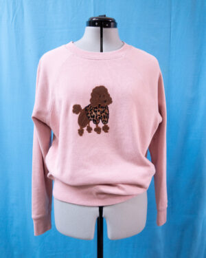 SWEAT CANICHE LEOPARD - M