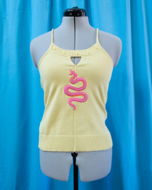 TOP LEMON MAILLE SERPENT - XS