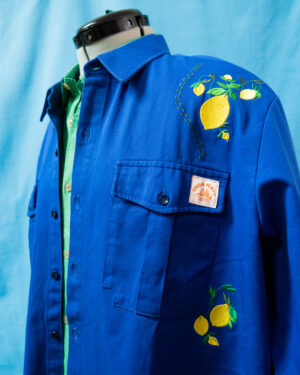 BLEU DE TRAVAIL CHIC C'EST DES CITRONS - 2XL