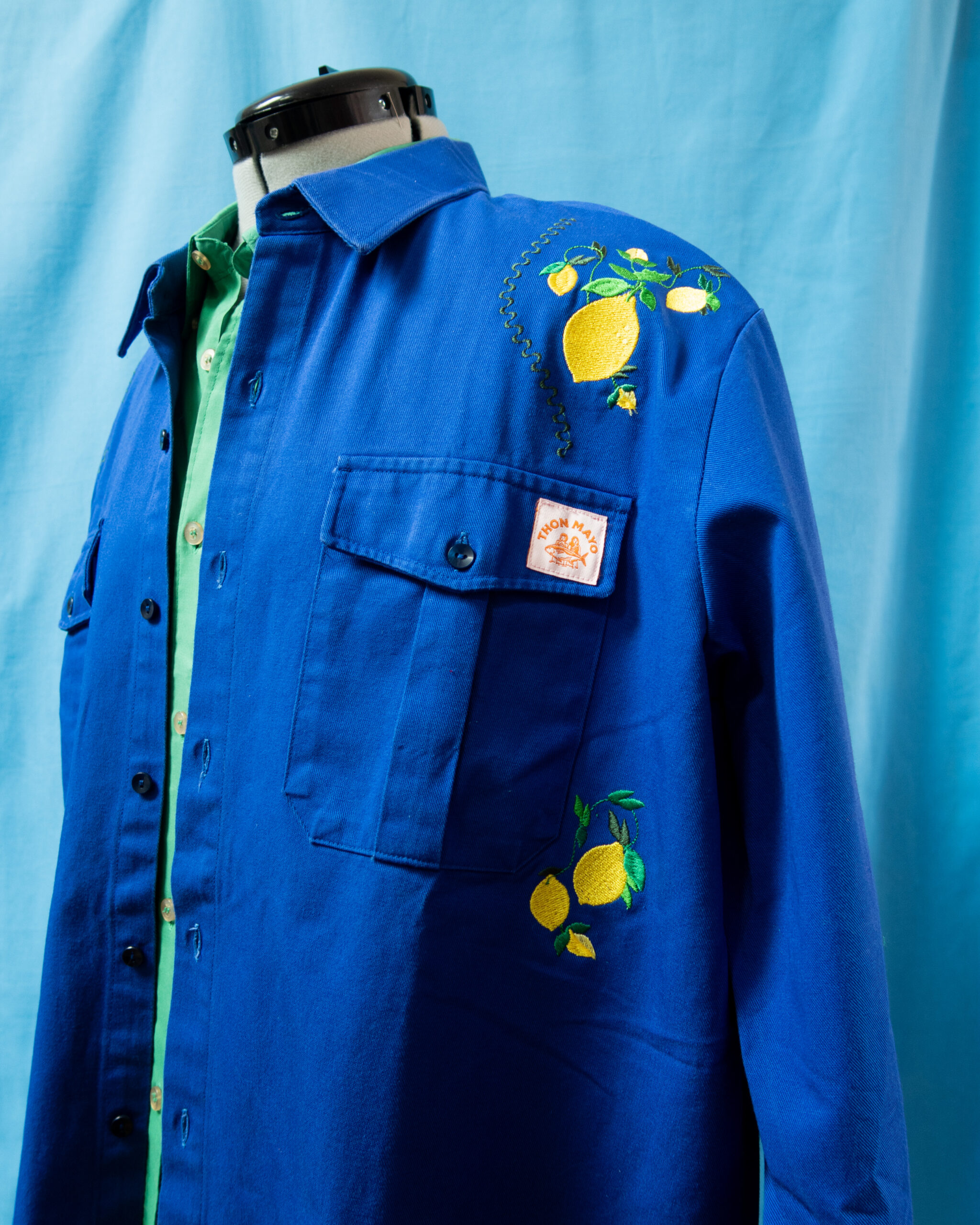 BLEU DE TRAVAIL CHIC C'EST DES CITRONS - 2XL – Image 5